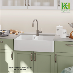 عرض تفاصيل مجلى فيلا سيراميك حوضين بلانكو 79.4 سم
 صورة مجلى فيلا سيراميك حوضين بلانكو 79.4 سم